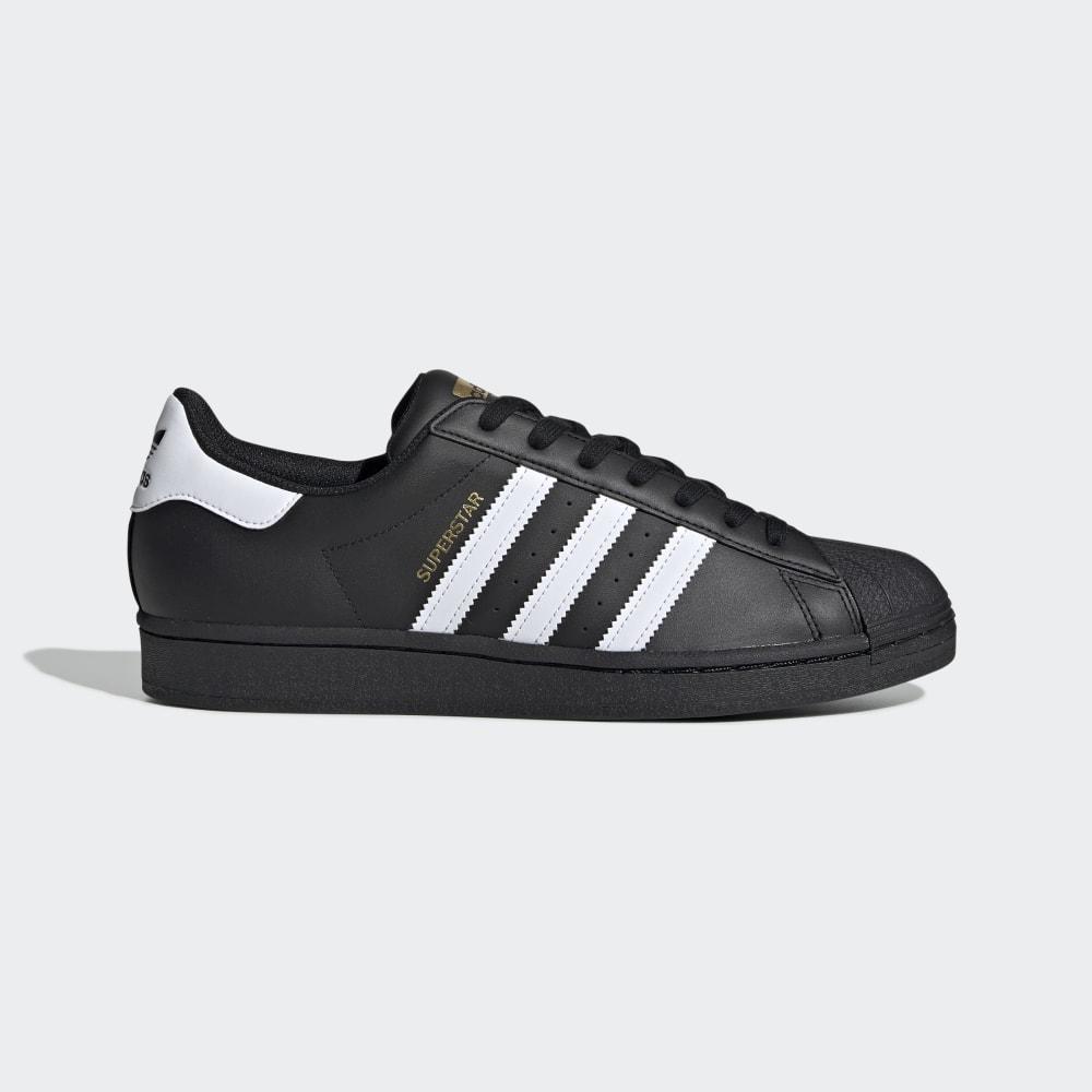 Originals Adidas Superstar Dama Romania - Negrii/Albi/Negrii EG4959